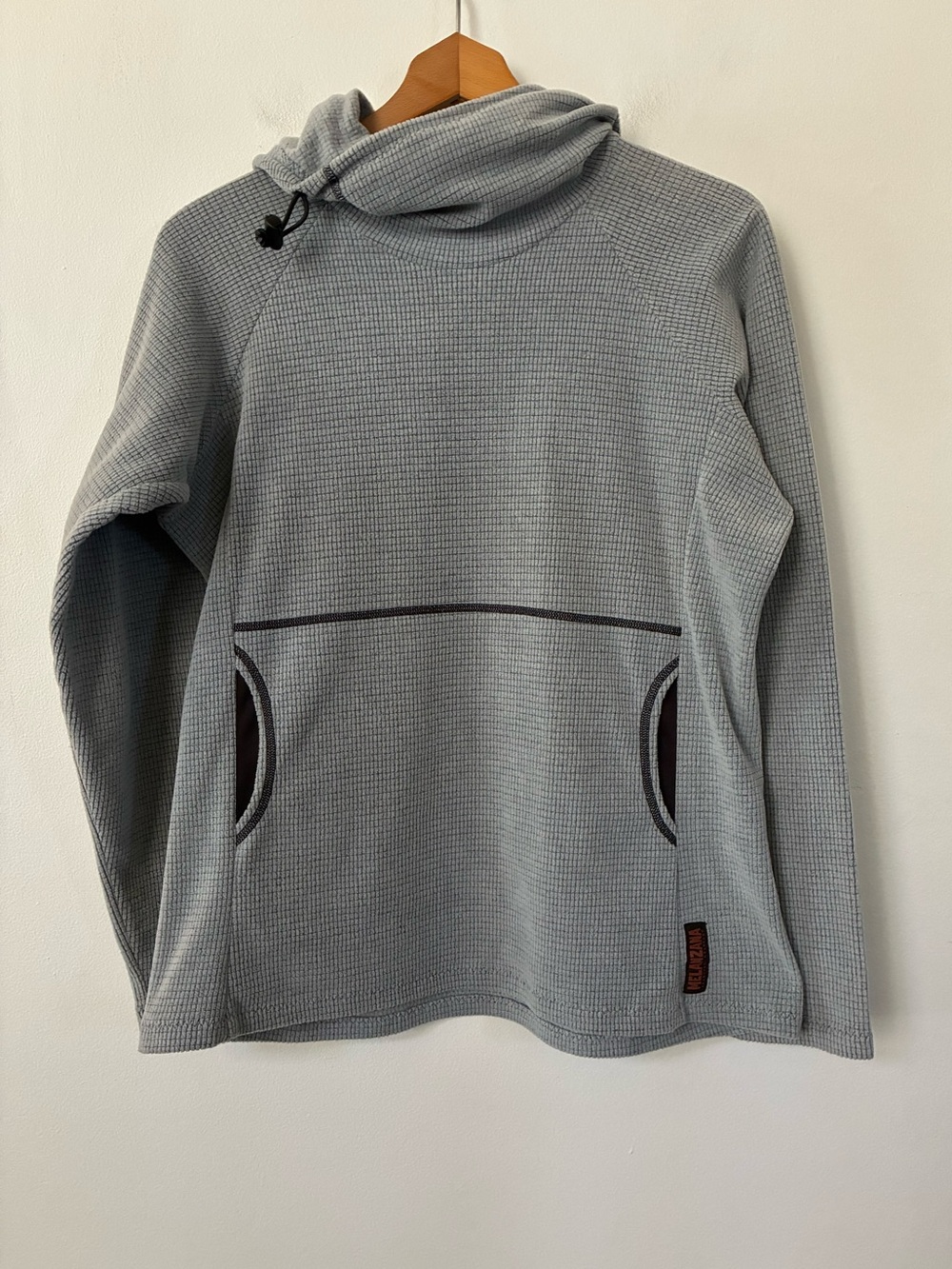 Melanzana Women's Microgrid Hoody Gray